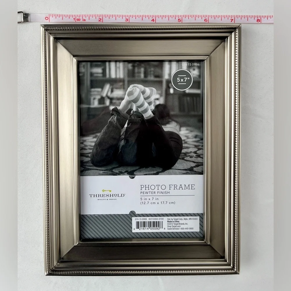 Threshold Silver Pewter Finish Frame